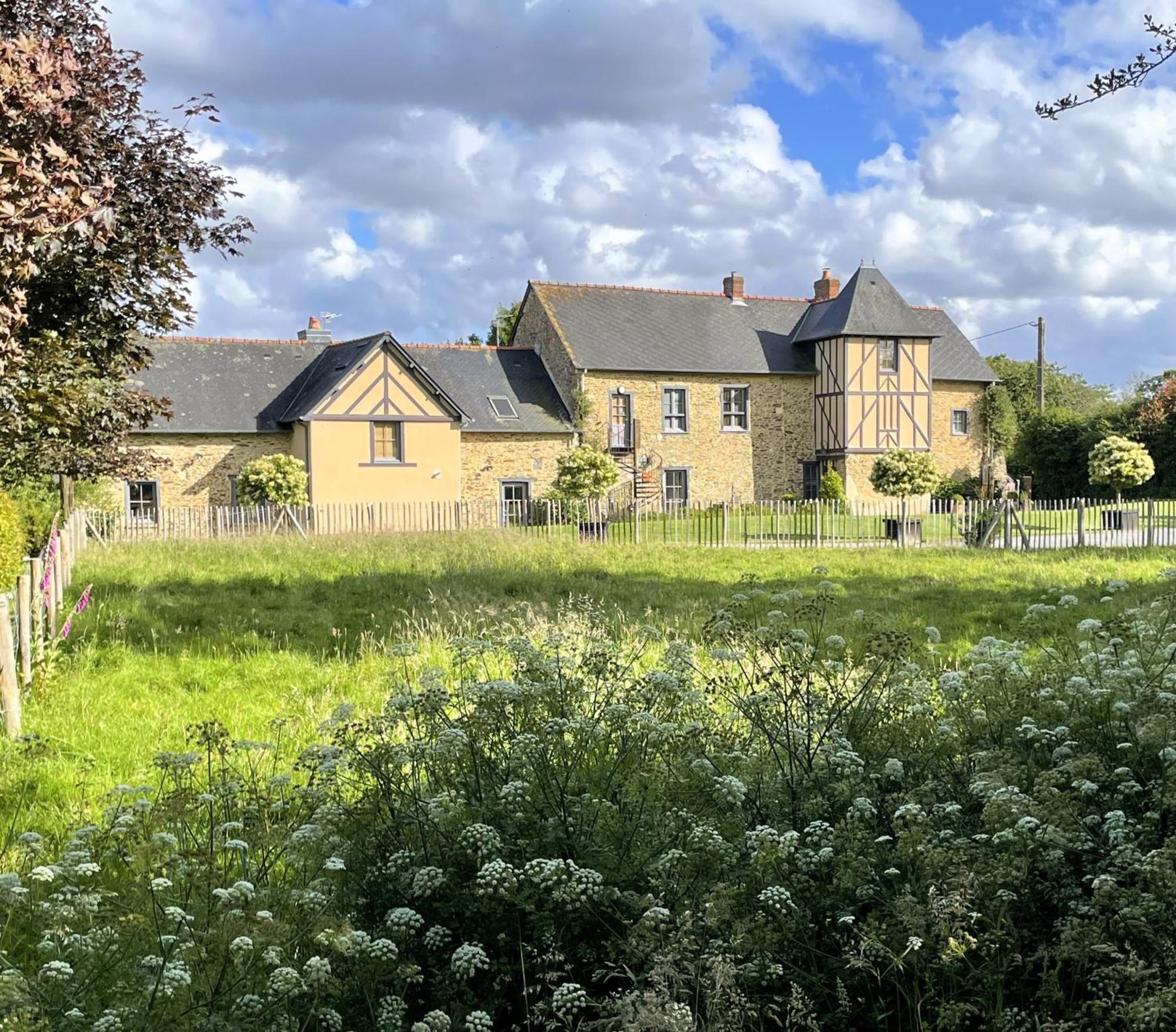 Appart' D'Hotes , Ch Et Gite Au Manoir De La Haute Pilais Chantepie Buitenkant foto